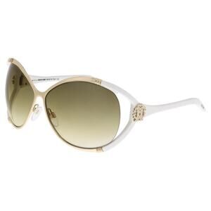 ROBERTO CAVALLI RC 369S Taigete Sunglasses Frames Crystal Logo Italy AUTHENTIC